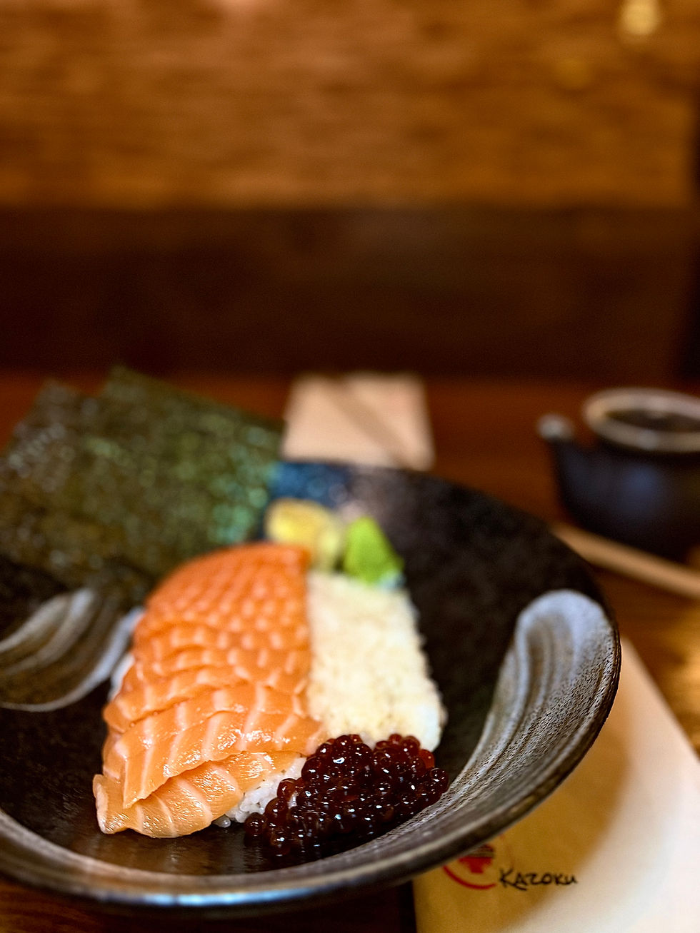 Salmon Ikura Don