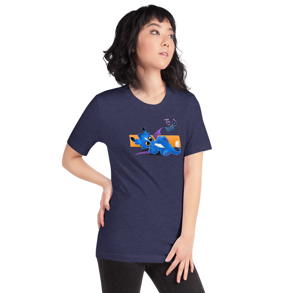 Thumbnail:  Fluffy Dragon - Adult Unisex T-Shirt