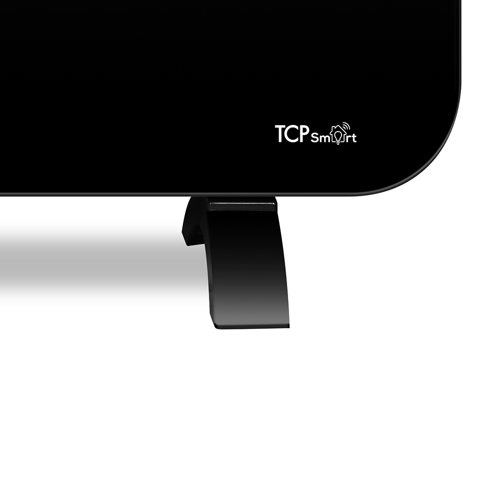 TCP Smart WiFi Glass Panel Heater Black 2000w | Switchto Online Shop