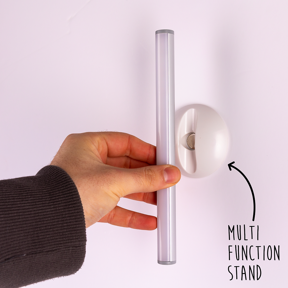 Thumbnail: TCP LED Plus Rechargeable sensor bar light 120mm 150 lm Warm White