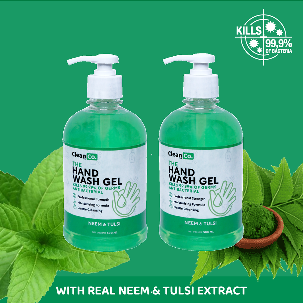 Neem & Tulsi Natural Hand Wash, Antibacterial Protection, Germ Fighter