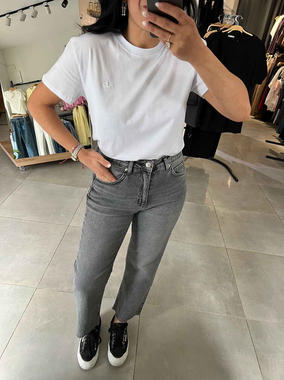 BM Minimal Nakış İşleme Basic Model Üzerinde Görünümü