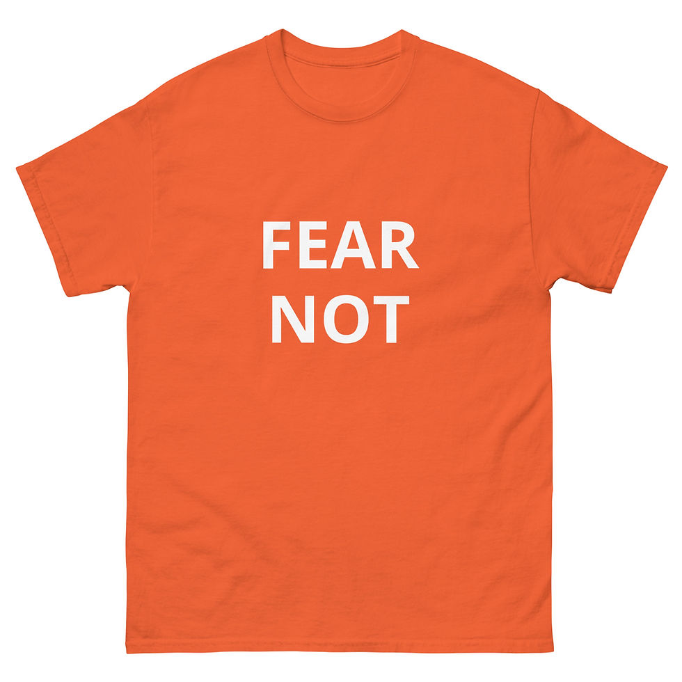 Thumbnail: Unisex T-Shirt - FEAR NOT