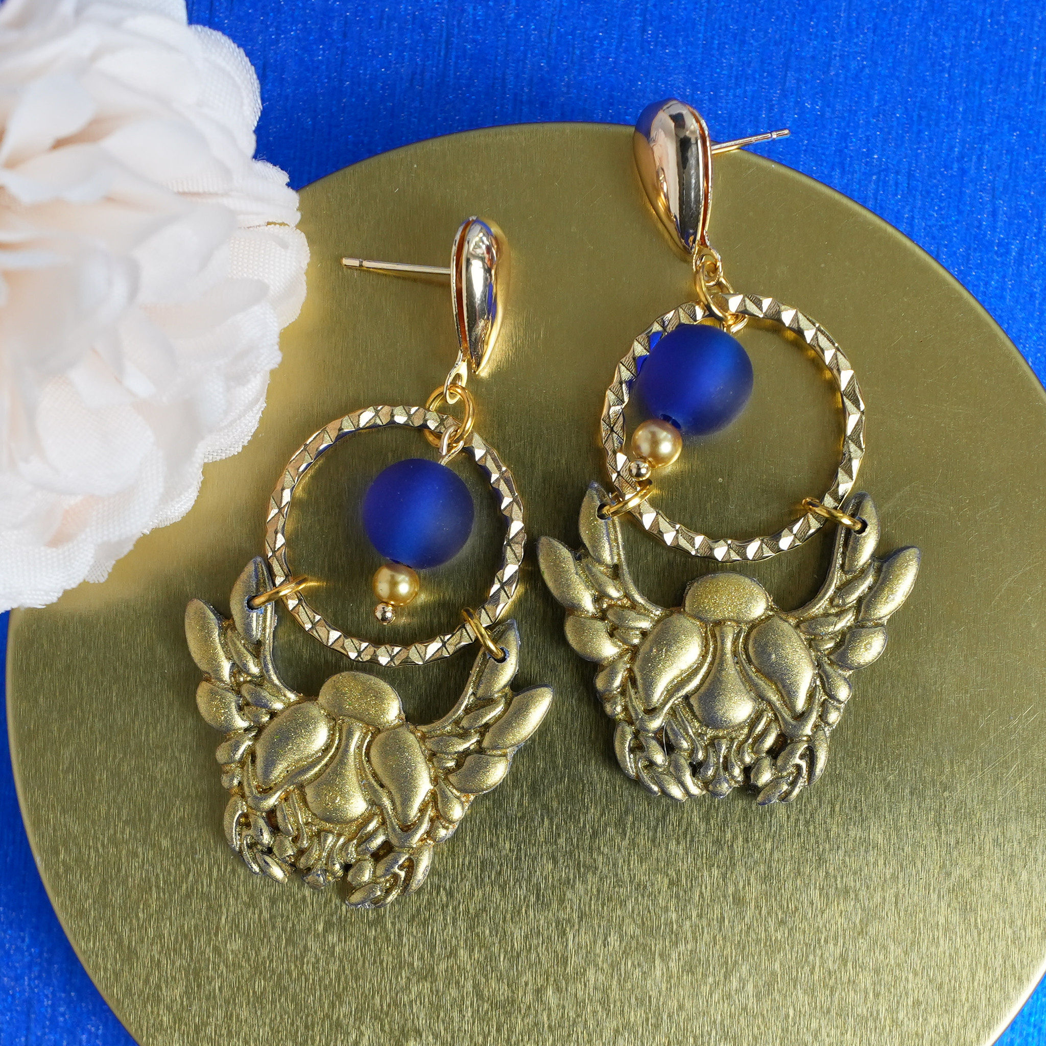 Scarab of the Nile Earrings