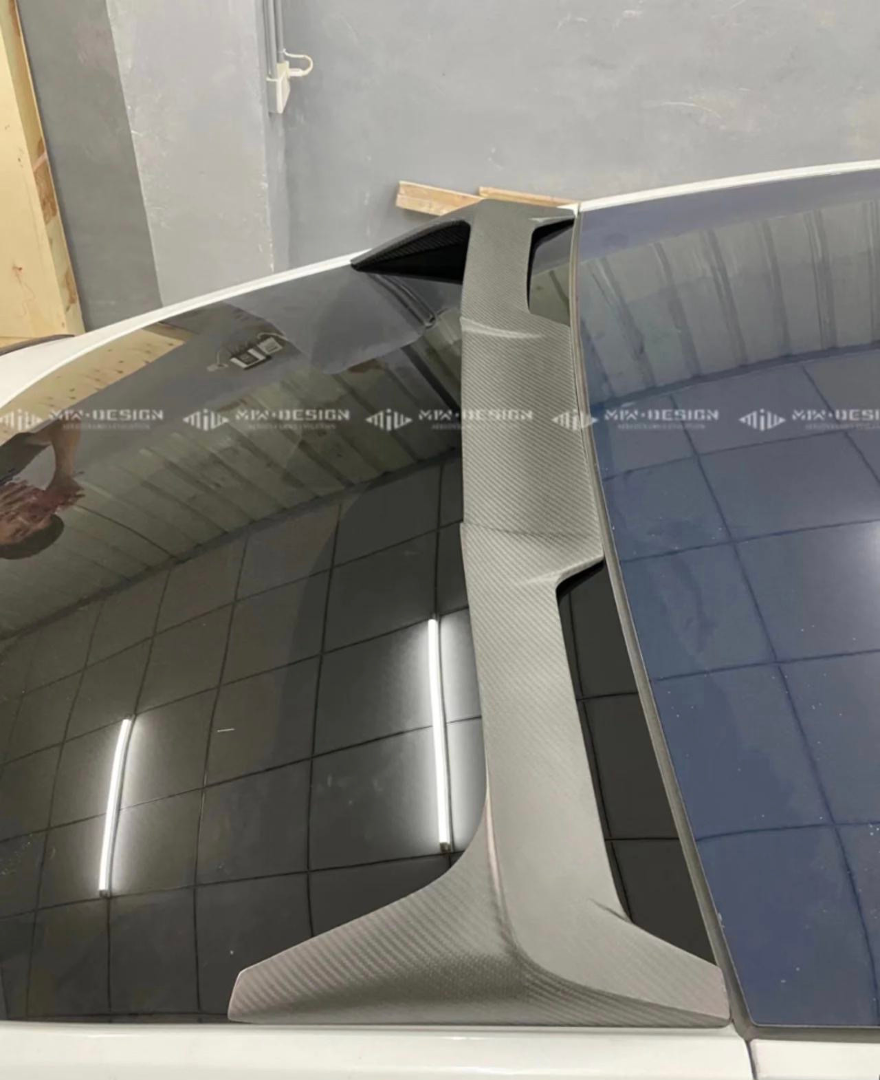 Tesla Model Y Dry Carbon Fiber Top Spoiler