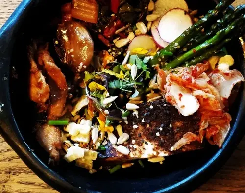 Getting back to blogging and my process for making a basic grain bowl