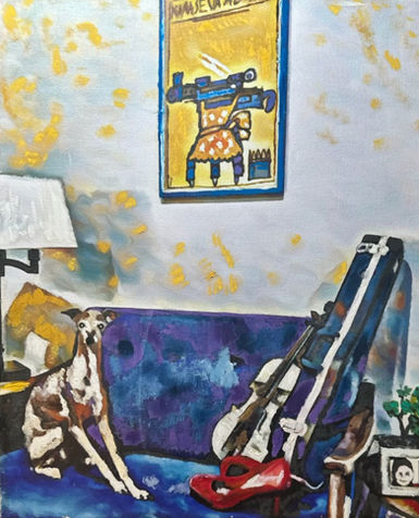 Contemporary Pet Portrait 