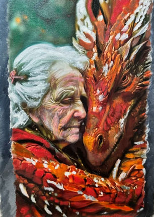 Red dragon lady