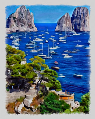 Blue seas