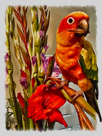 Beautiful Pet Painting 