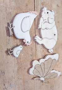 Chantournage : Intarsia
