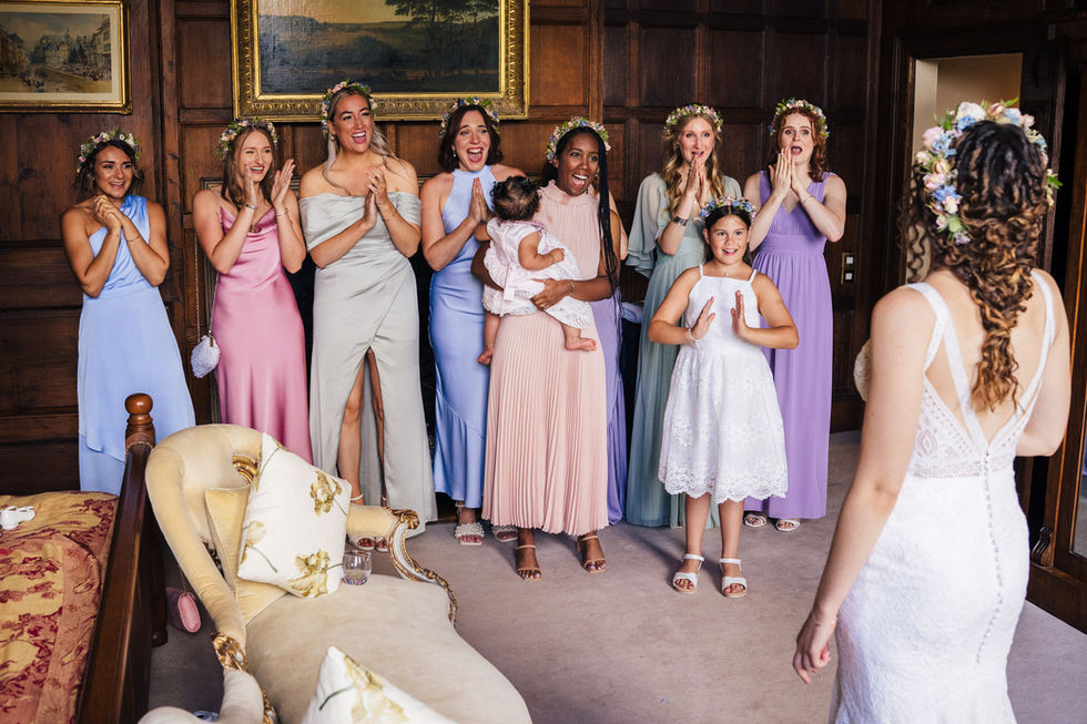 Elmore court wedding by Cotswolds wedding photographer