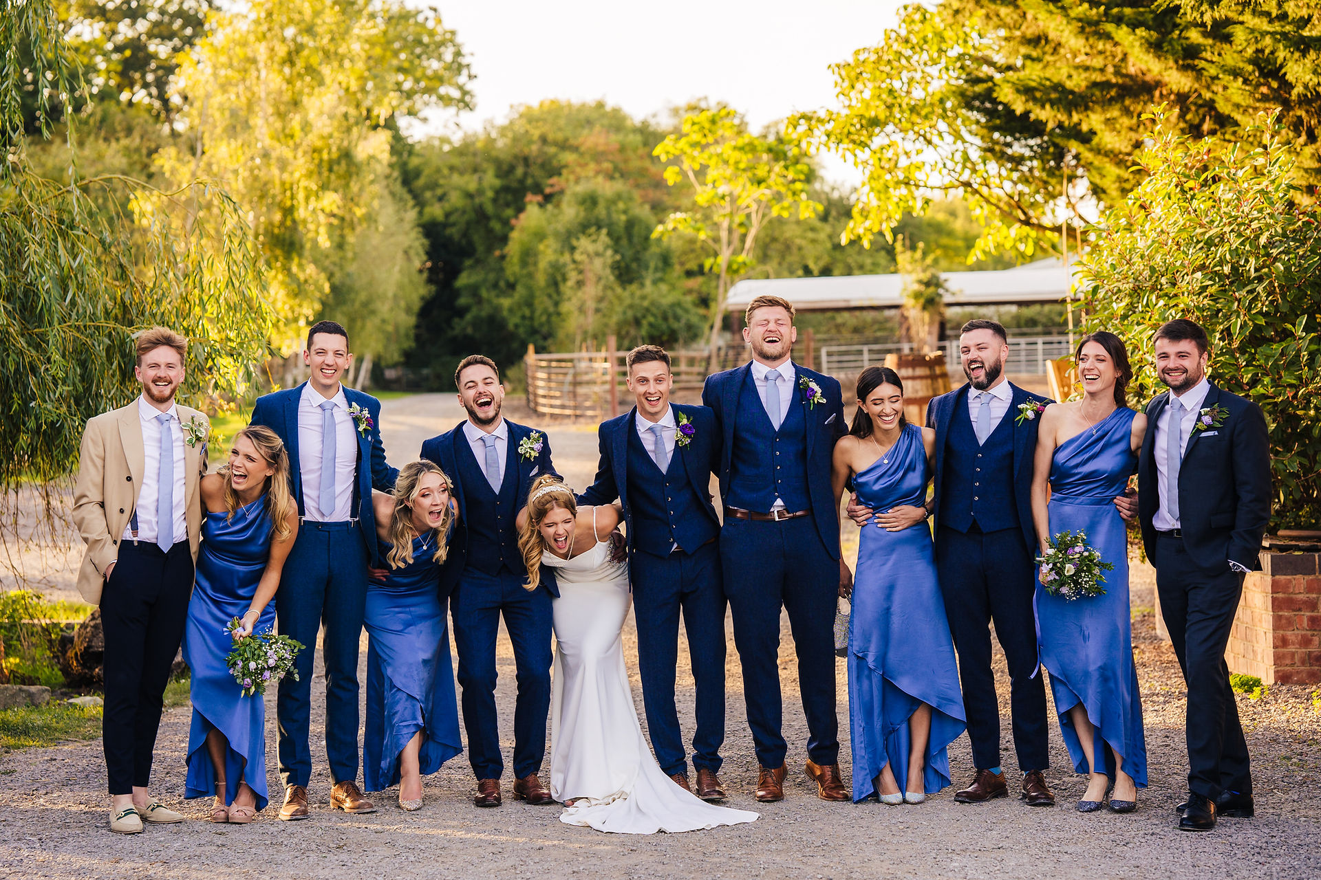 Milton End Barn wedding by Gloucestershire Wedding Photographer