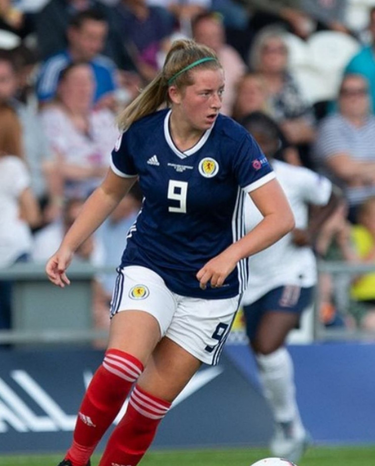 Celtic and Scotland striker Kathleen McGovern
