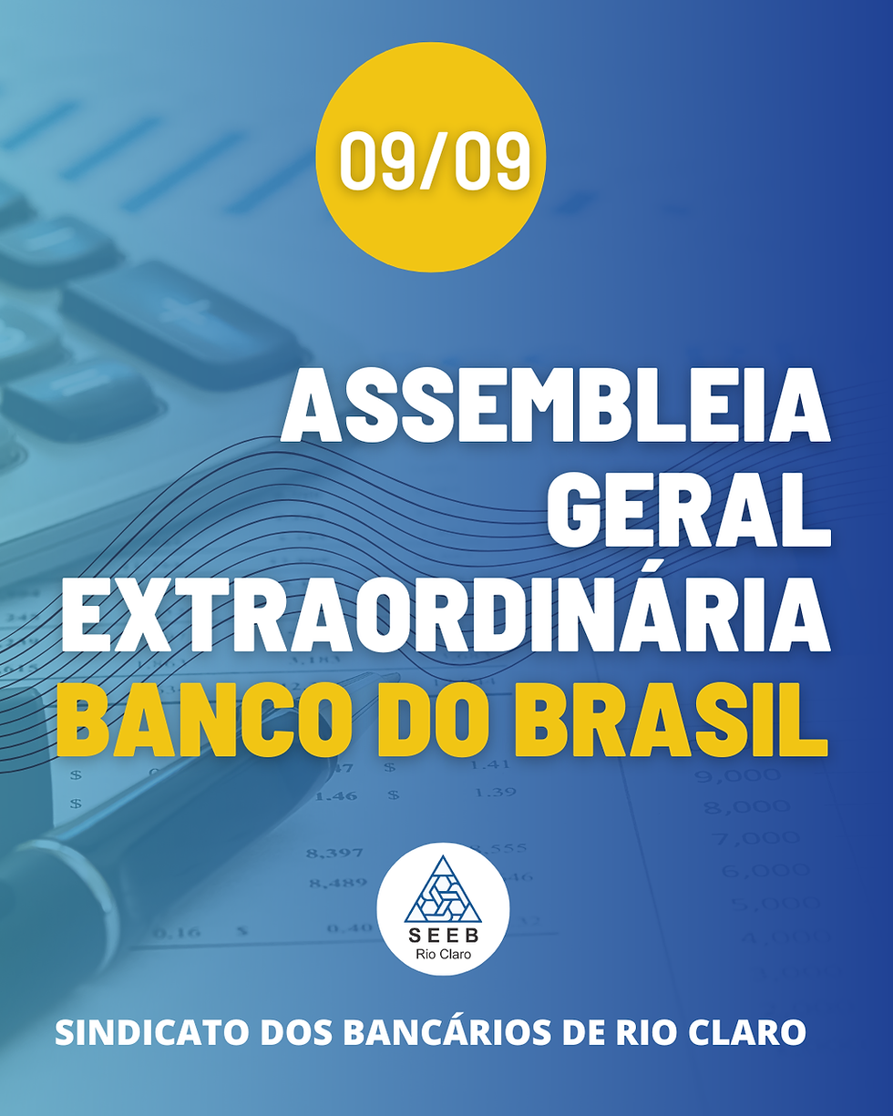 Edital de Convocação de Assembleia Geral Extraordinária