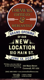 Advertisement for grand opening of new location on June 12, 2021