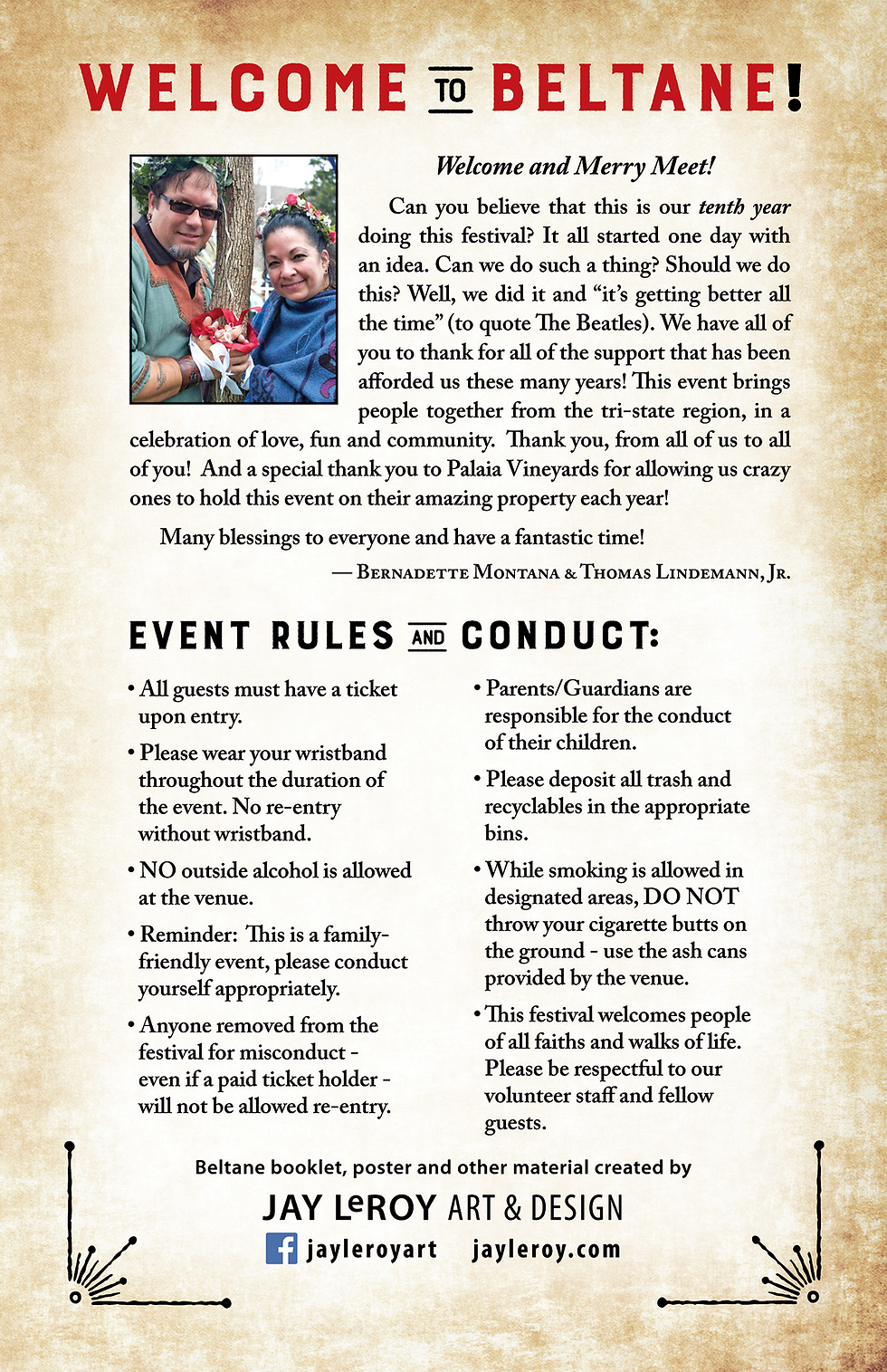 Event Booklet