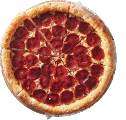 Pizza · Broccoli menu photograph