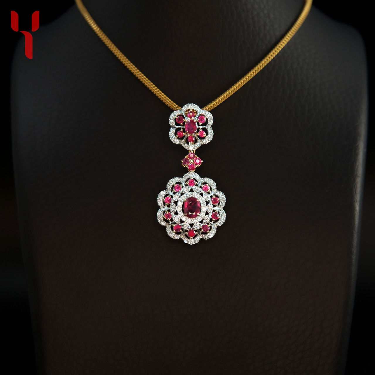 Ruby Flower Set