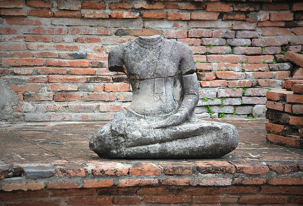 ayutthaya headless buddha karma yoga definition
