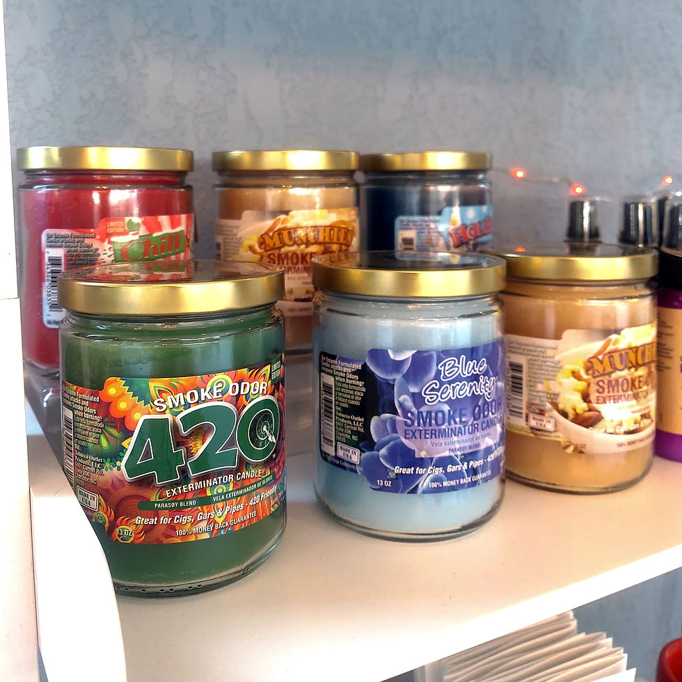 Candles for smoke