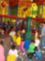 Lots of kids playing in Ballocity