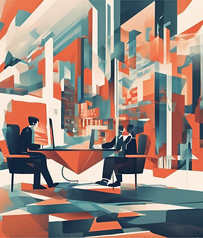 an image the reflects the merging of two companies.jpg