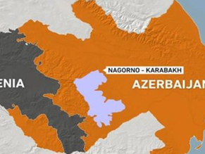 Los enfrentamientos entre Azerbaiyán y Armenia, la herencia del desplome de la Unión Soviética. 