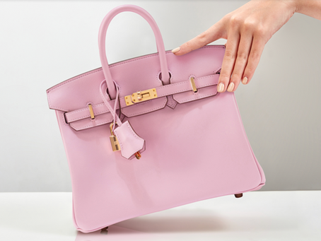A pink Birkin bag. Courtesy: Sotheby's.