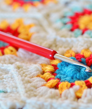 Colorful Crochet Art