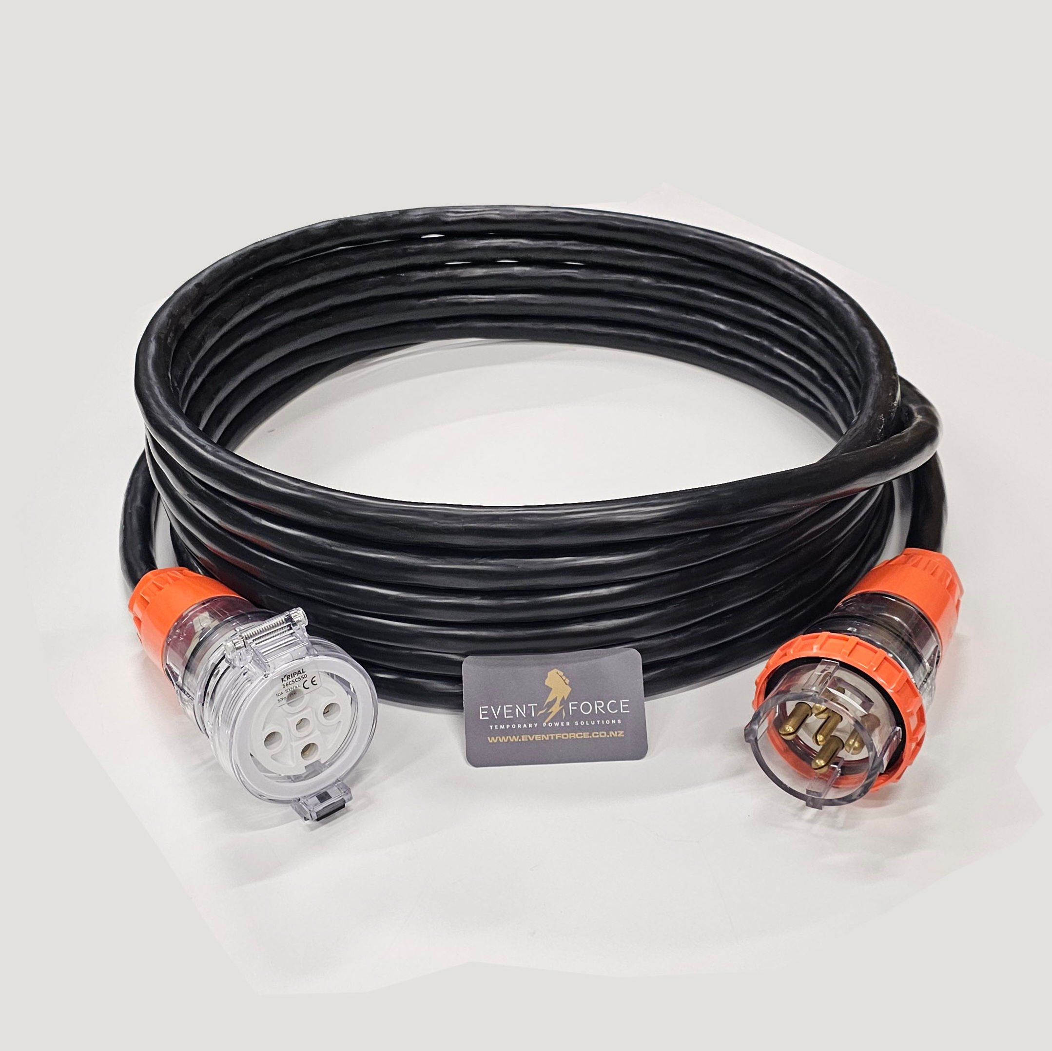 50 Amp 3 Phase Extension Lead 5 Pin - 20M