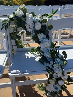 Cascading Blues Garland