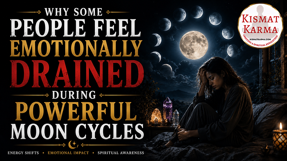 Why Some People Feel Emotionally Drained During Powerful Moon Cycles