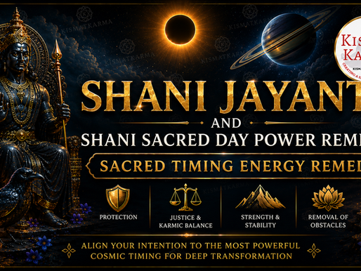 Kismatkarma shani Power Remedy
