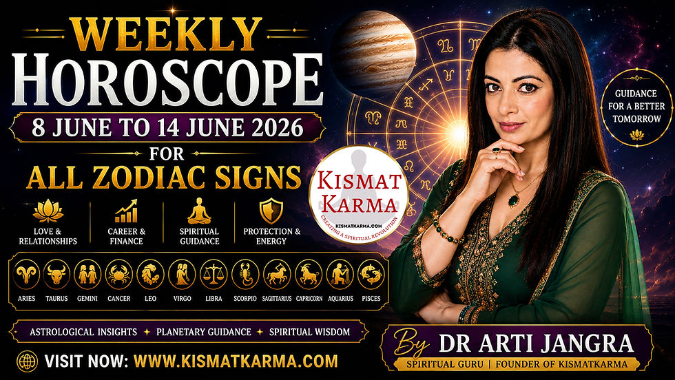 Weekly Horoscope: 8 June to 14 June 2026 for All Zodiac Signs | Kismatkarma