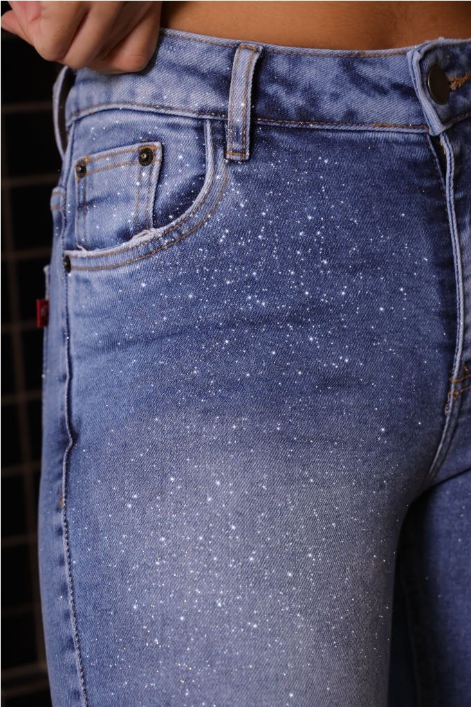 Jeans com brilho