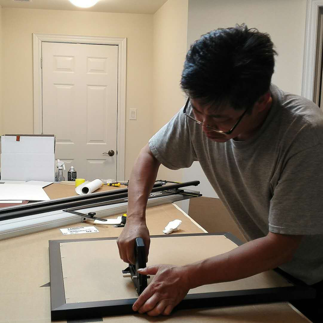 Simon Picture Framing Contact, 聪哥画框工作室，Oakville, Ontario
