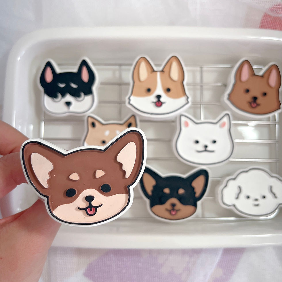 Thumbnail: Car Vent Diffuser - Lined Dogs