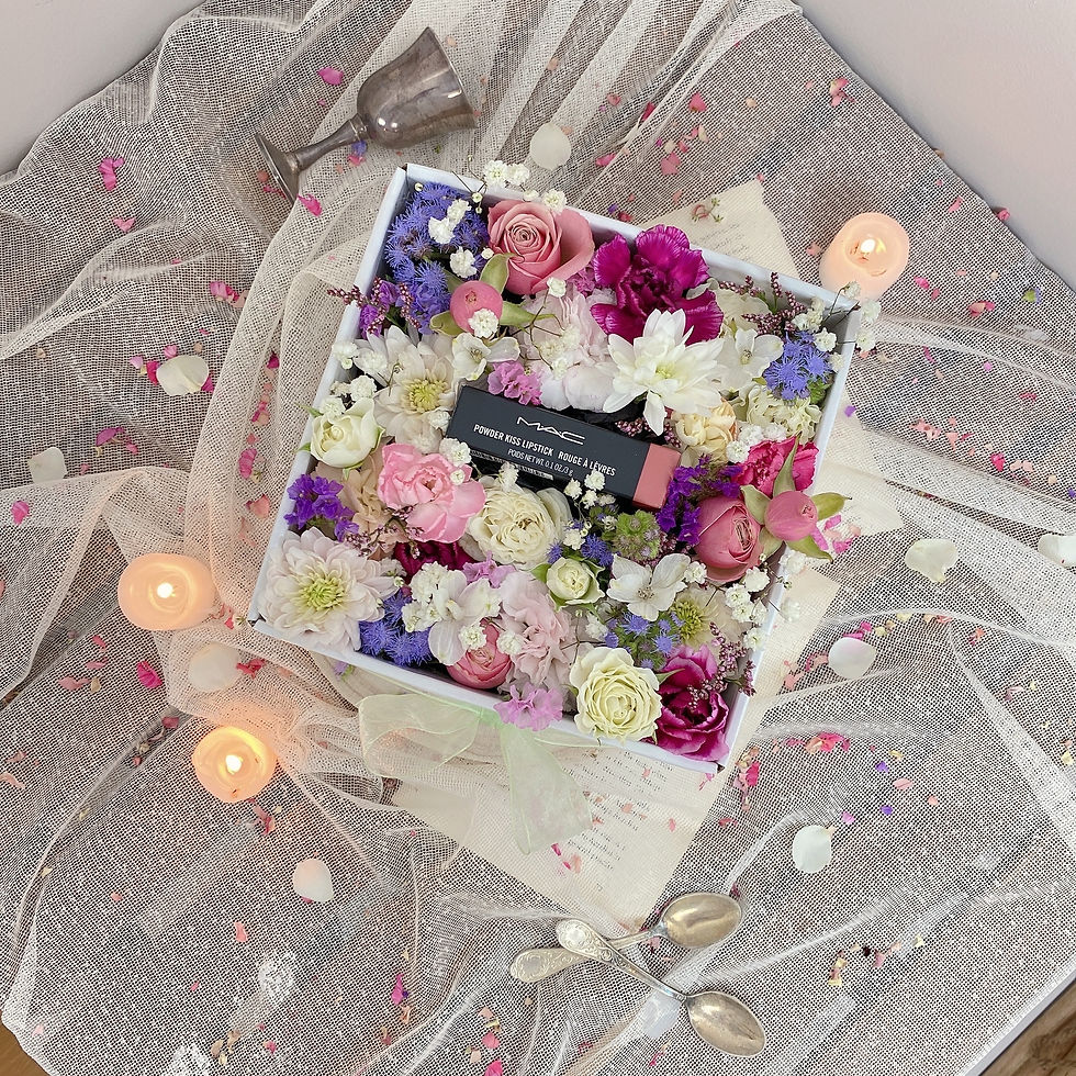 Thumbnail: Small Gift Wrapping - Fresh Flowers
