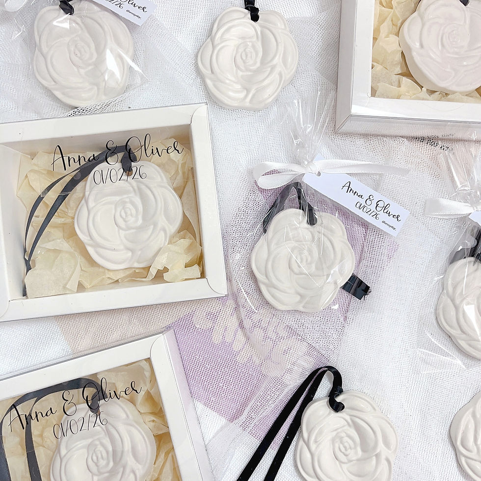 Thumbnail: Plaster Diffuser Favours - Camellia
