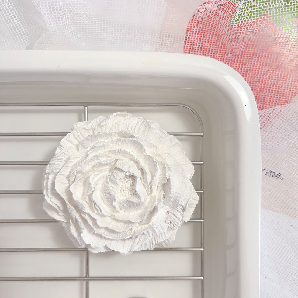 Thumbnail: Car Vent Diffuser - White Flowers