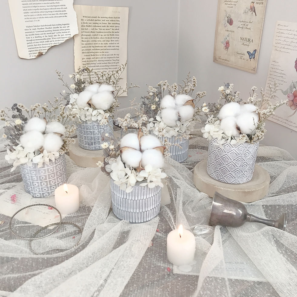 Thumbnail: Mini Dried Flower Pot