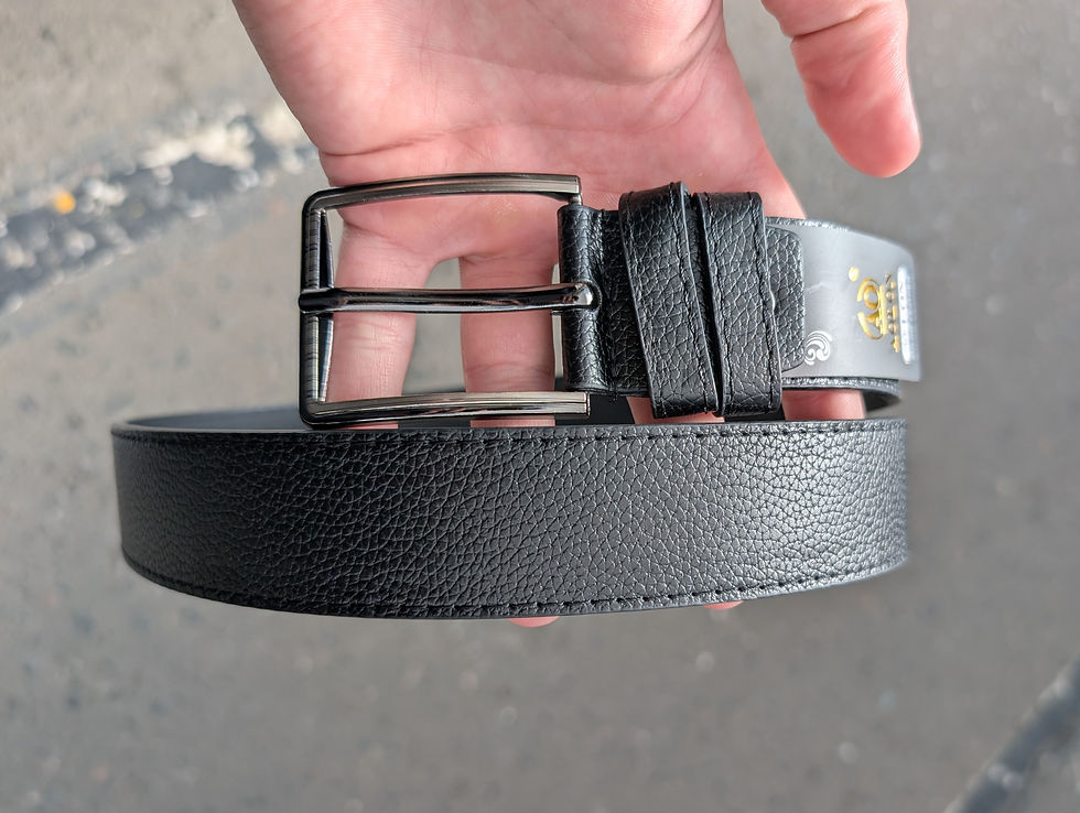 40 мм шкірозамінник чорний 'pattern' #2