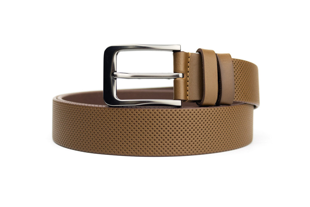 35 мм з візерунком ʼсіточкаʼ коричневий