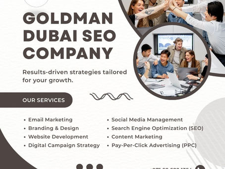 Goldman Dubai SEO Company