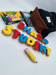 Back To School Donuts