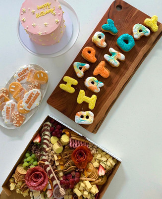 Birthday donuts