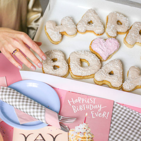 Letter Donuts