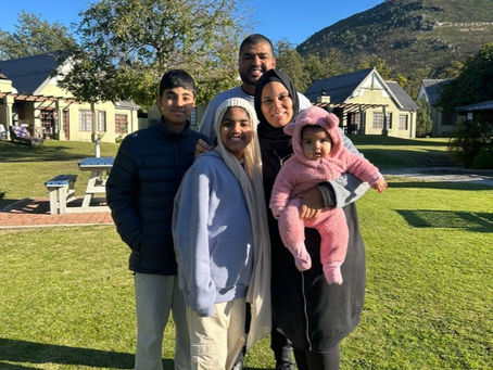 Hajirah and her family