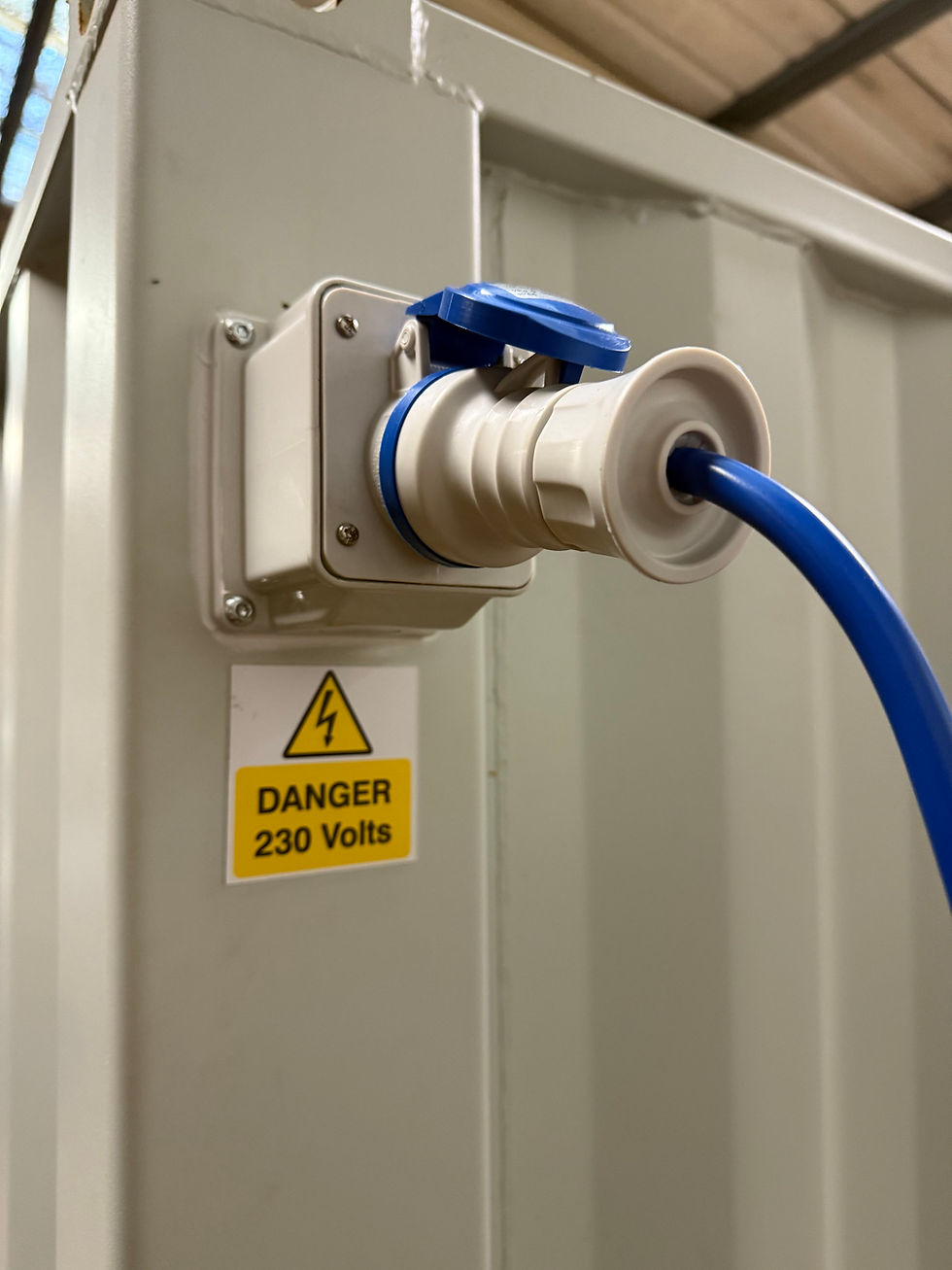 Thumbnail: 8ft Office/Welfare Container With Power & Light + VAT